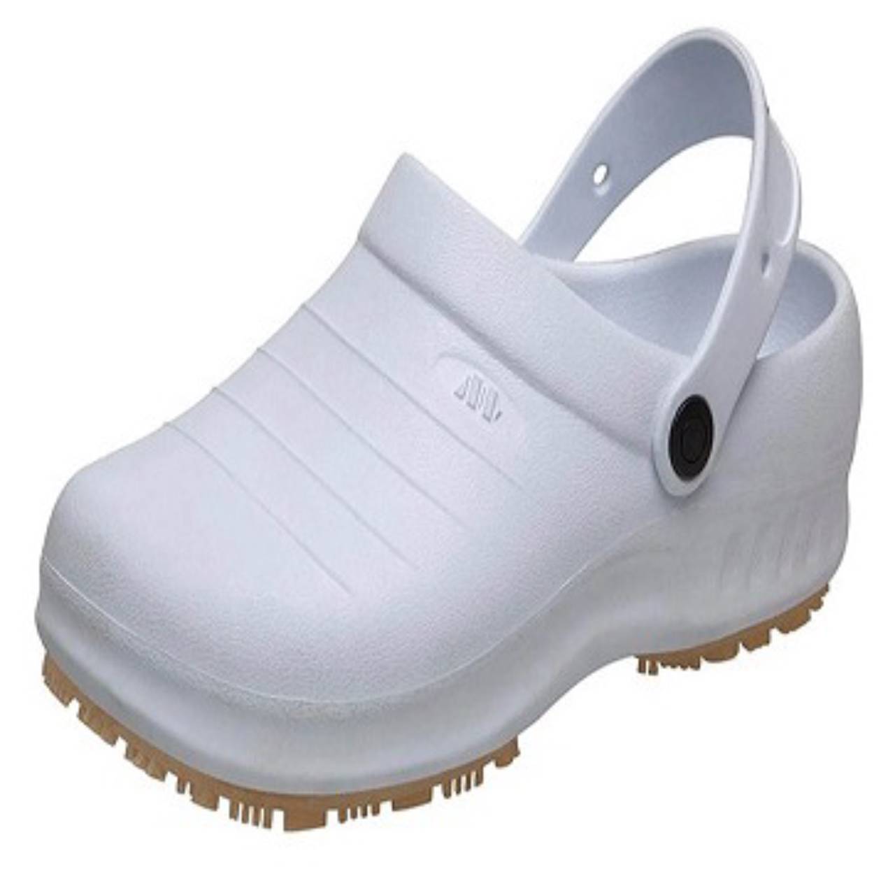 sapato emborrachado branco