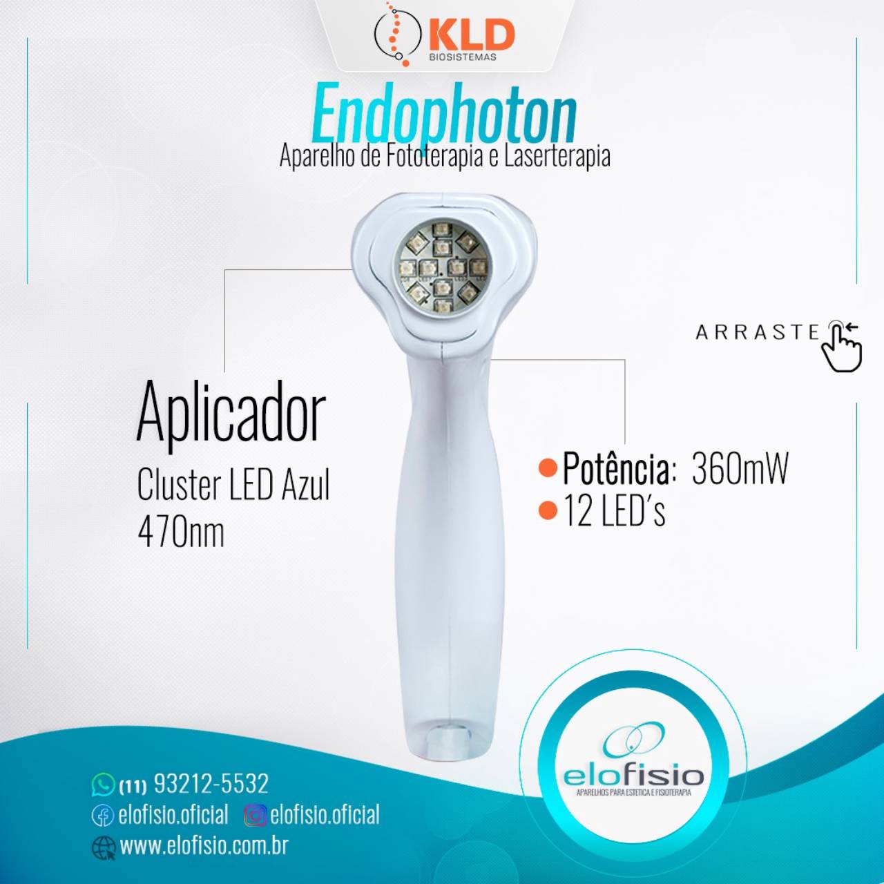 Novo Endophoton Kld - Aparelho De Fototerapia E Laserterapia Em Foz Do ...