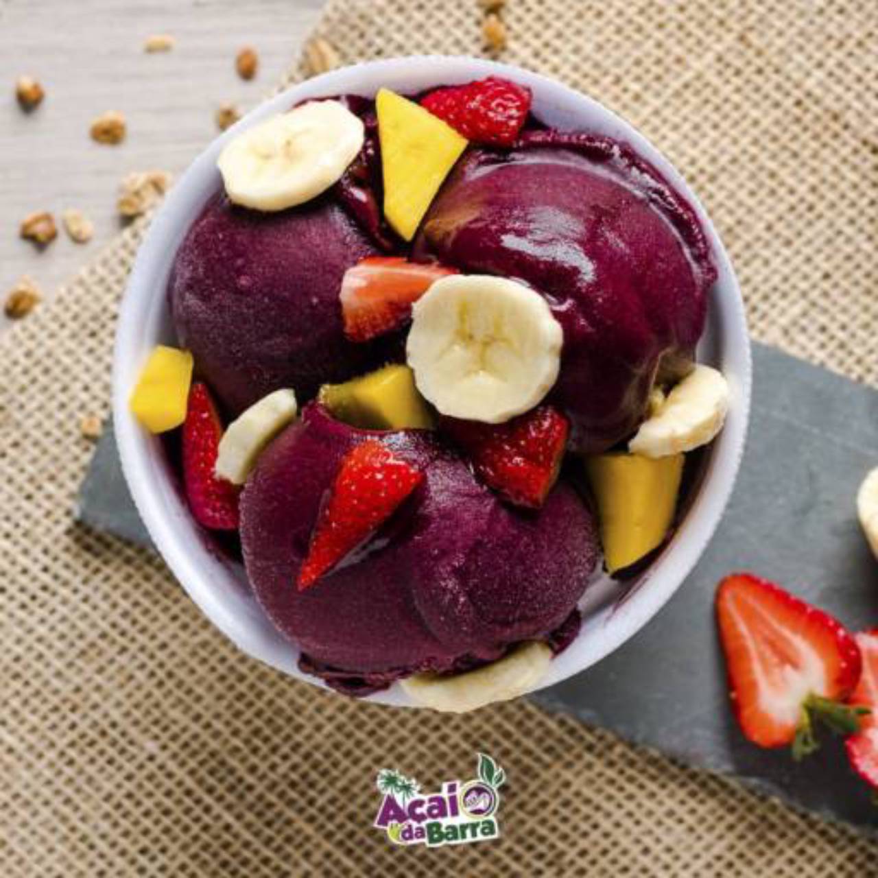 Açaí topzera duplo - 2 potes com 400grs em Santo André, SP