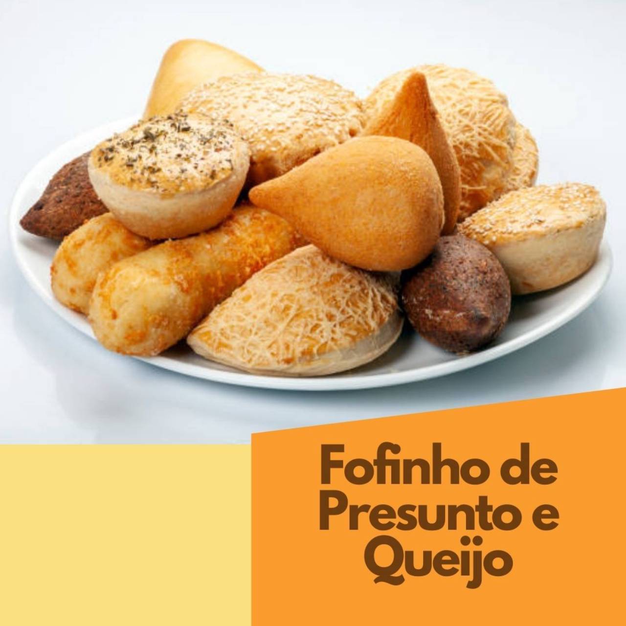 Fofinho de presunto e queijo em Bauru, SP