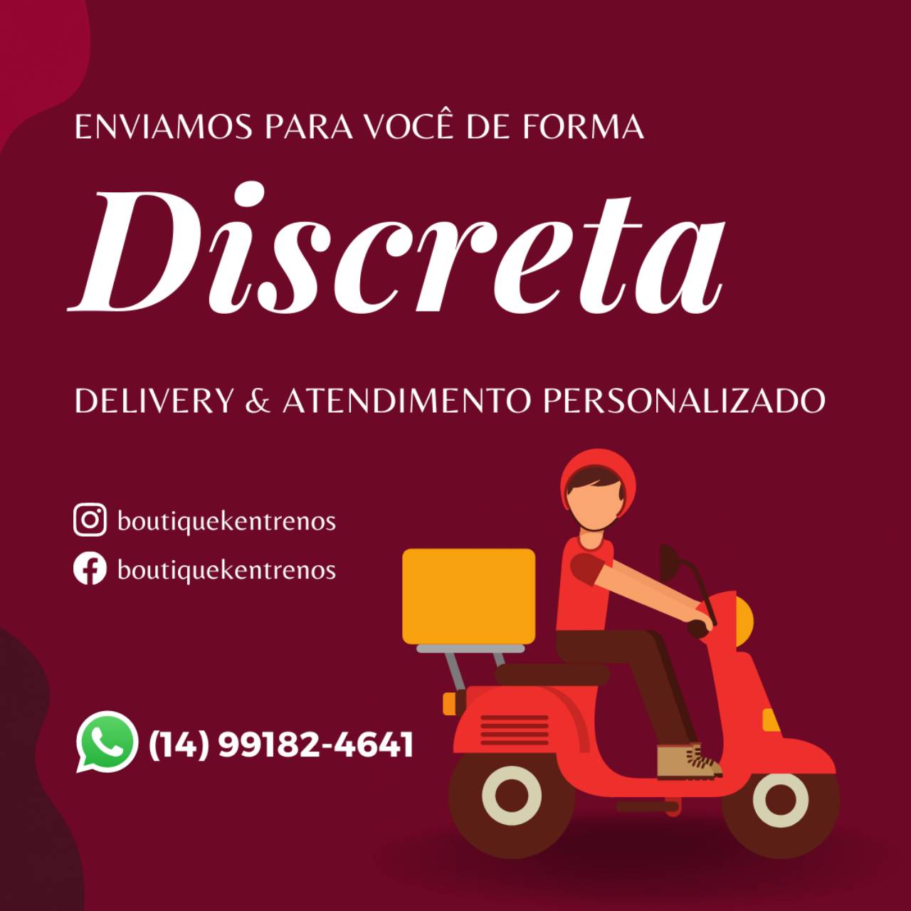 Delivery discreto de sex shop em bauru em Bauru, SP | Classificados -  Solutudo