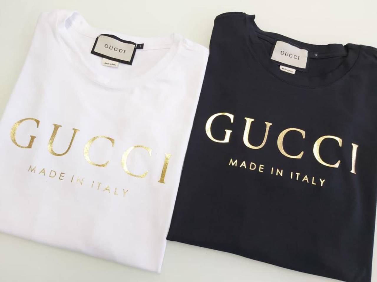 Camiseta masculina importada Gucci