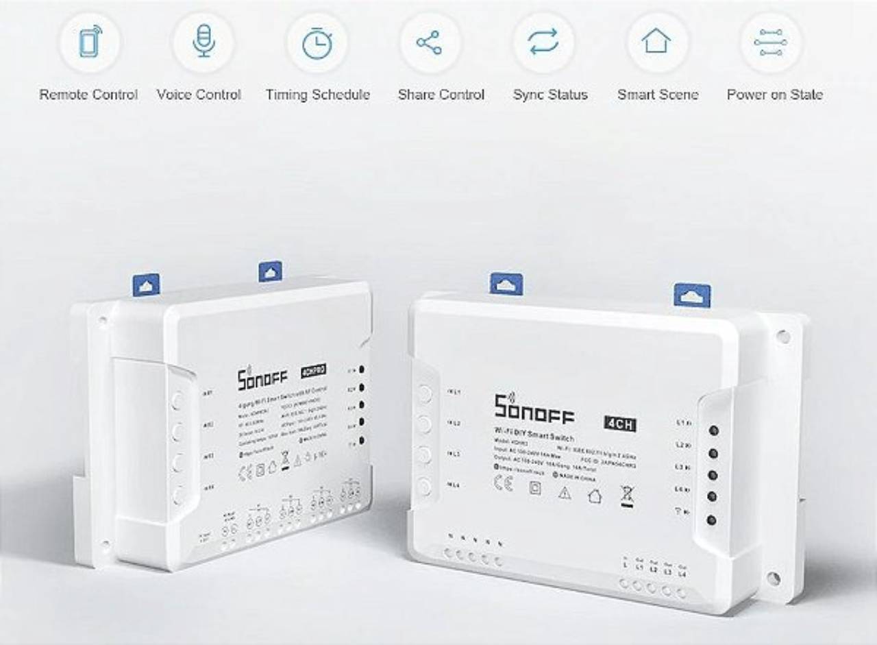 Interruptor Inteligente Sonoff Ch R Diy Wi Fi Canais Em Bauru Em Bauru Sp