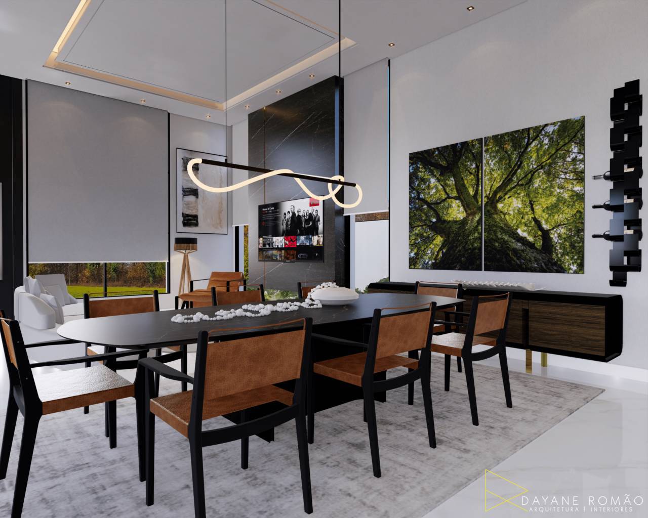 Projeto de interiores em Riviera de Santa Cristina XIII, SP ...