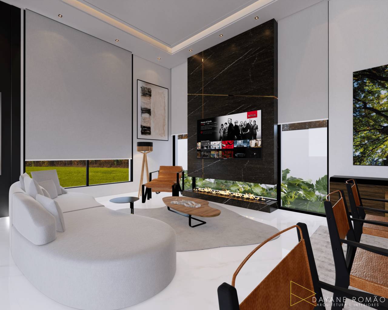 Projeto de interiores em Riviera de Santa Cristina XIII, SP ...