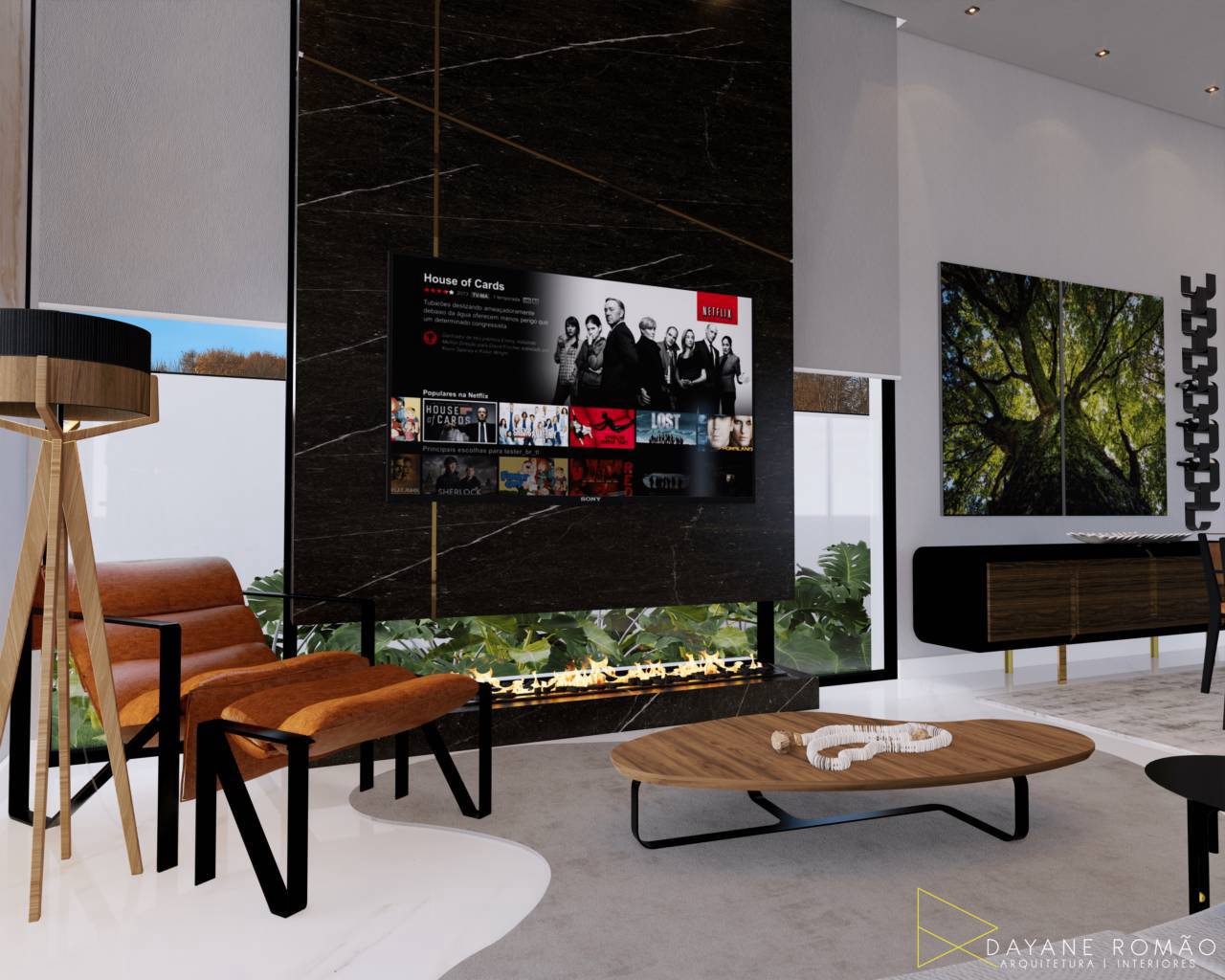 Projeto de interiores em Riviera de Santa Cristina XIII, SP ...