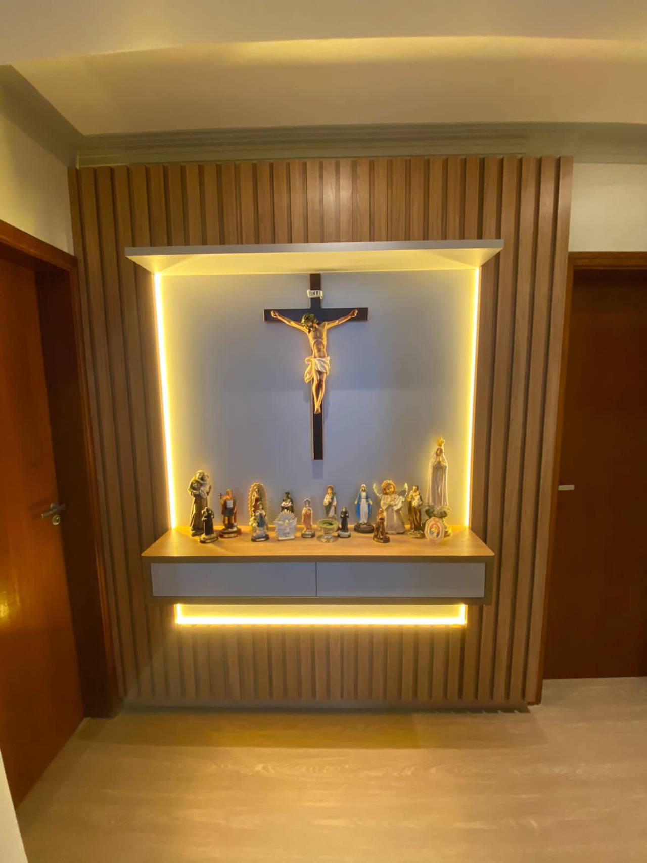 Oratório planejado – espiritualidade e elegância em ninho verde ii eco ...