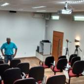 Sala auditório  concluído 