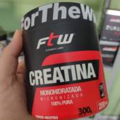 Creatina pura 300g - FTW - Jundiaí