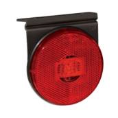 LANTERNA LATERAL LED VERMELHA UNIVERSAL C/CONECTOR E SUPORTE