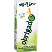 ÁGUA DE COCO OBRIGADO 200ml