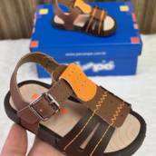 Sandália Pé com Pé infantil masculina 