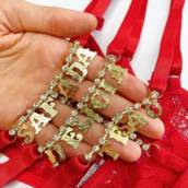 Calcinha Fio Strass