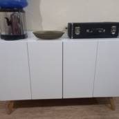 Aparador  de sala alto brilho