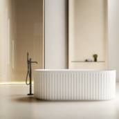 Banheira Charles Lablanco Solid Surface Branco Matte