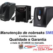 MANUTENÇÃO DE NOBREAKS SMS