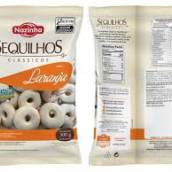 Biscoito Sequilhos sabor Laranja 300g - Nazinha