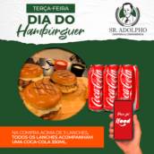 Todas as terças, teremos super promoção de hambúrguer pra você!!!