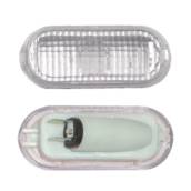 LANTERNA LATERAL UNIVERSAL COM SOQUETE CRISTAL EM ACRILICO