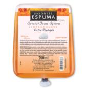 Sabonete Espuma Refil Sem Bico Dosador Magia das Flores Premisse Embalagem de 700ml.
