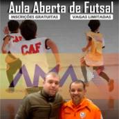 Aula aberta de Futsal