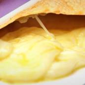 Pastel de quatro queijos 