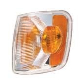 Lanterna direcional e delimitadora com lente em acrílico e sem soquete tipo MB Atron - LD - Cristal