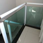 Corrimão, guarda corpo de vidro