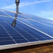 Limpeza e conservação de placa solar