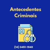 Antecedentes Criminais em Marília – Emissão Rápida e Segura
