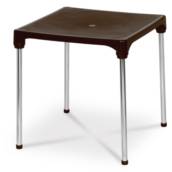 MESA NIQUEL TABACO