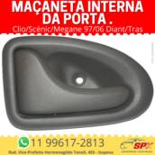 Maçaneta Interna da Porta Clio/Scénic/Megane 97/06 Dianteira / Traseira