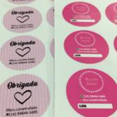 Adesivo para Embalagem - 100 unidades (4 cm)