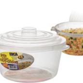 Pote 2,5L Transparente para Microondas Ercaplast