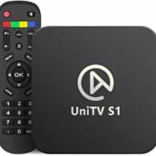 O UniTV S1 é uma TV Box Android que transforma televisões convencionais em Smart TVs. Equipado com 1GB de RAM e 8GB de armazenamento, o dispositivo destaca-se pelo seu design compacto e por oferecer acesso a centenas de canais ao vivo, filmes e séries, operando via Wi-Fi ou cabo de rede.