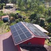 Projeto de energia solar rural em Alfredo Chaves, ES