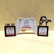 Conjunto de Porta-retratos Flork Gamer