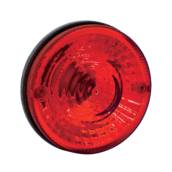 LANTERNA TRASEIRA POSICAO/FREIO COM FIXACAO 125MM VERMELHO
