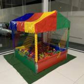 Casinha de bolinhas 
