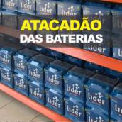 Bateria Líder 45ah Selada com 12 meses de Garantia no Atacadão das Baterias (nova loja)