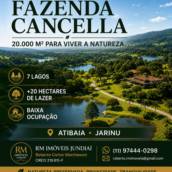 Fazenda Cancella na região de Atibaia e Jarinu