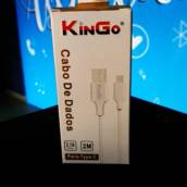 Cabo Tipo C - 2 Metros de Comprimento em Santa Bárbara D'Oeste, SP por Fixcell - Conserto de Celulares em SBO