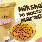 Milk Shake de Mousse de Maracujá