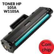 TONER HP 105A W1105A PRETO PARA 107A 107W MFP135A MFP135W 1K COM CHIP COMPATIVEL HP 105 105A 105 HP105