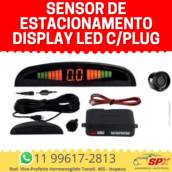 Sensor de Estacionamento Display LED c/Plug