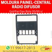 Moldura Painel-Central rádio Gol/Par/Sav Bola 95/99 s/ Difusor