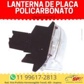 Lanterna de Placa 206/207/307/C3 Policarbonato