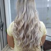Descoloração global cabelo saudável 