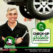 Faça um check up gratuito no seu carro. Aqui na Gato Auto Center