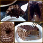 Bolo Vulcão de Chocolate